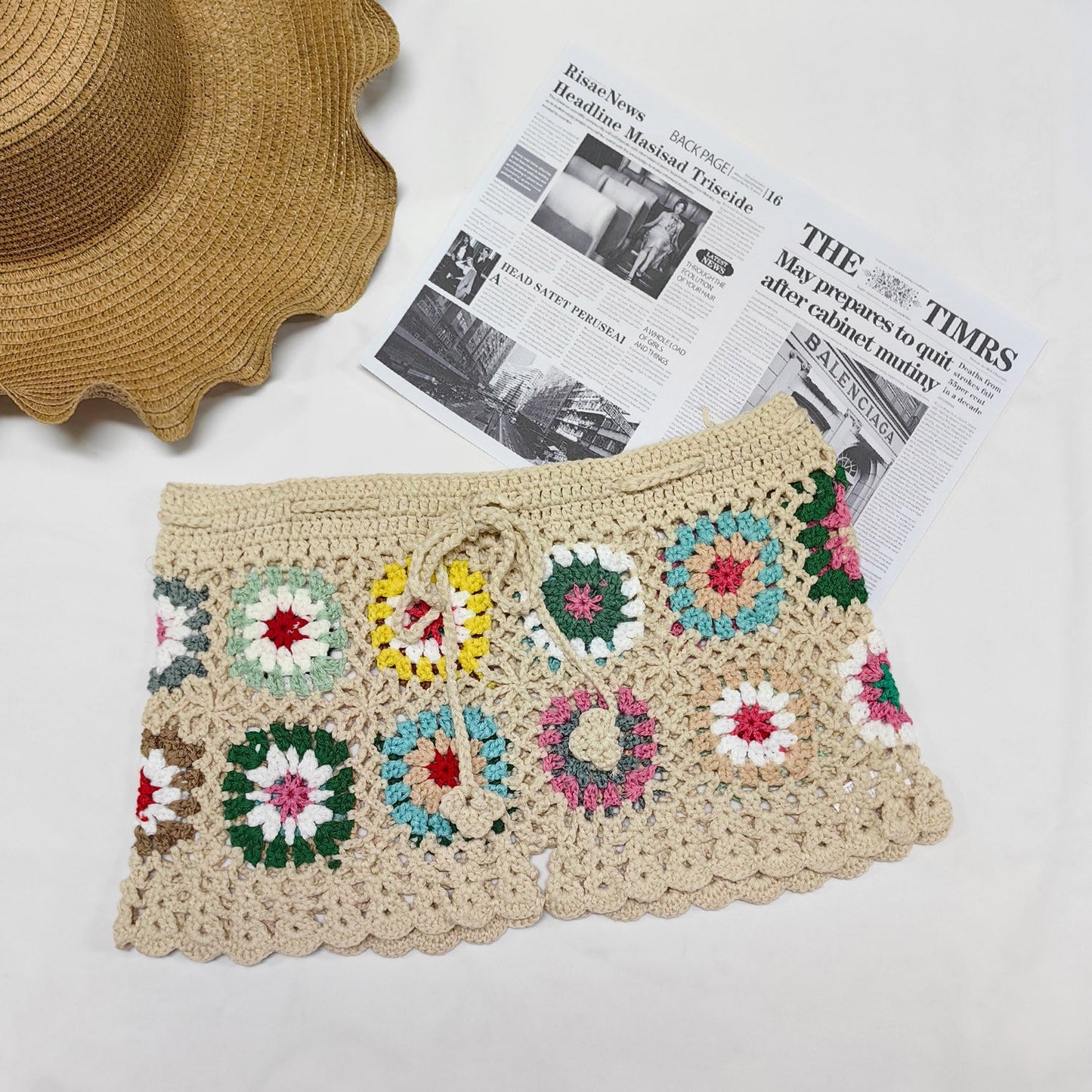 Women's Crochet Patchwork Shorts berg-feldt