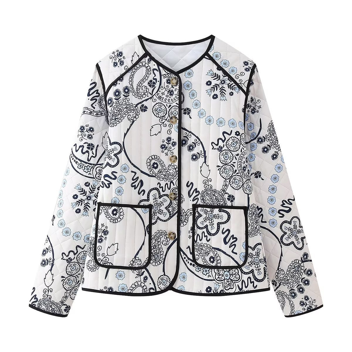 Women's Quilted Pattern Jacket berg-feldt