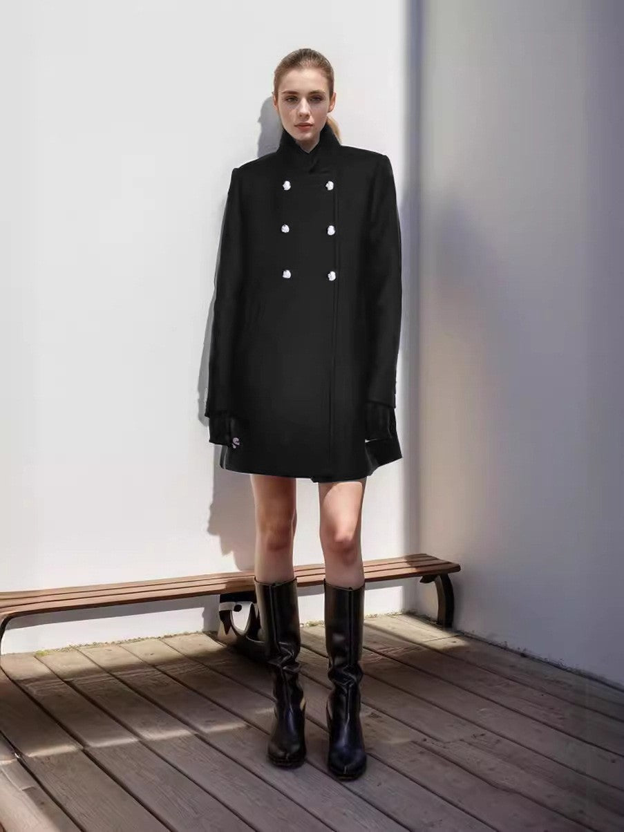 Manteau femme élégant à double boutonnage Berg-Feldt