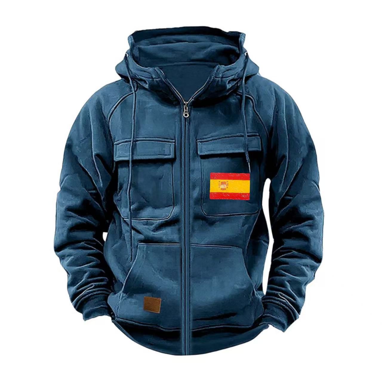 Herren funktionale Jacke mit mehreren Taschen Berg-Feldt
