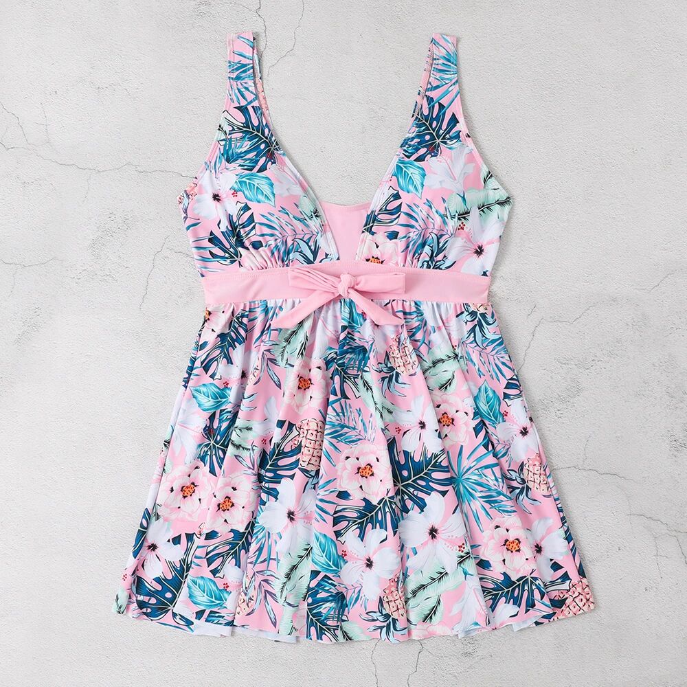 Maillot de bain flatteur imprimé floral pour femme Berg-Feldt