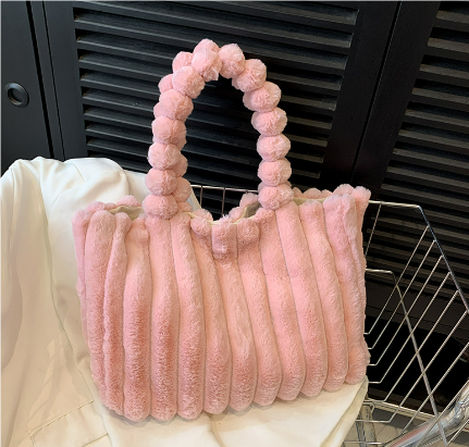 Kaelis Plüsch-Sac fourre-tout