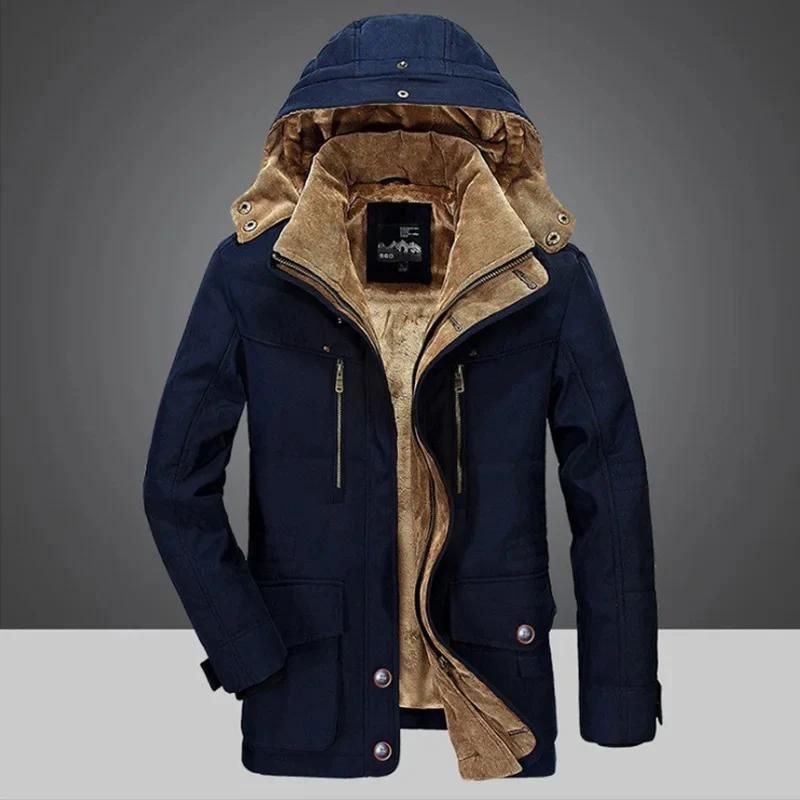 Manteau d'hiver en coton pour hommes - Roger