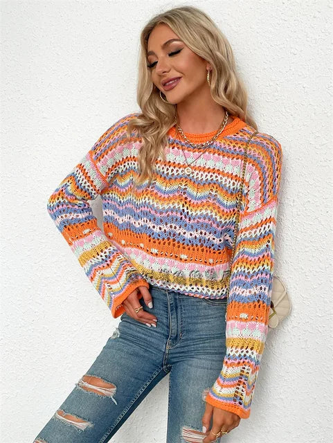 Berg-Feldt | Trendy Lose Strickpullover