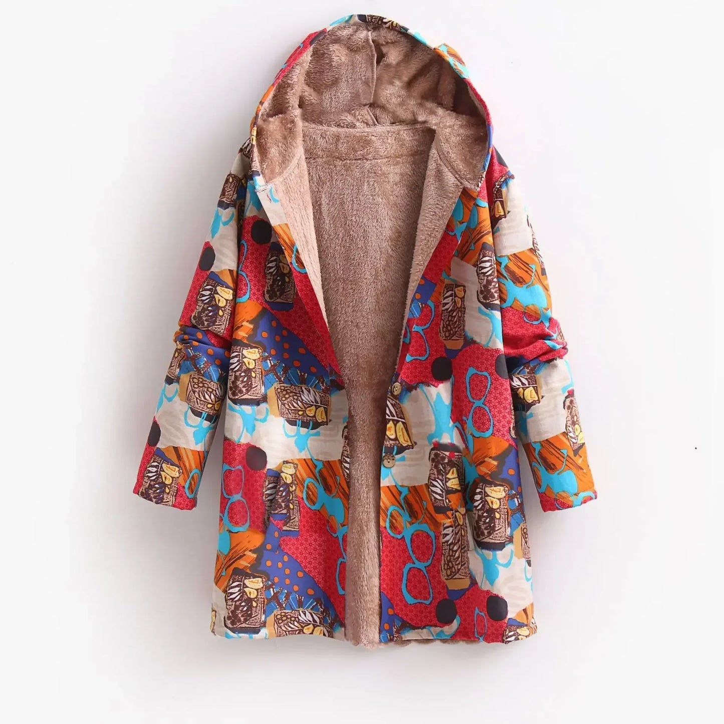 Berg-Feldt | Fleecejacke für Damen - mit Kapuze
