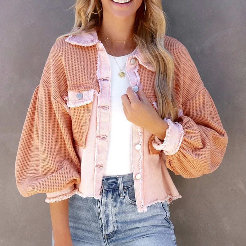 Berg-Feldt | Jacke mit Puffärmeln für Damen