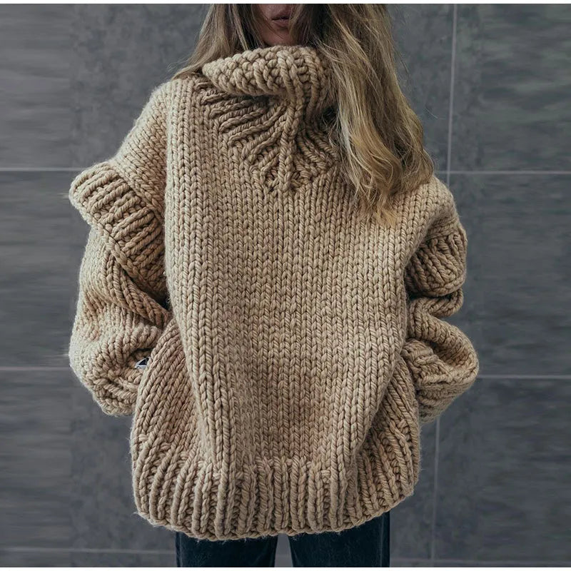 Berg-Feldt | Pull en Maille Épaisse Oversize et Tendance Parfait pour l'Automne