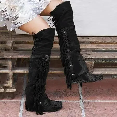 Berg-Feldt | Damenstiefel kniehoch
