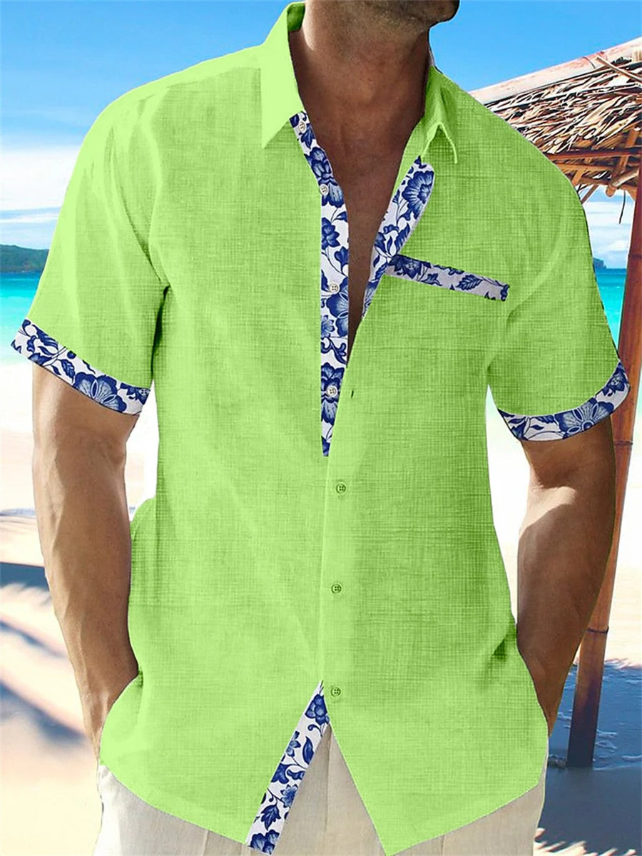 Chemise en lin Berg-Feldt pour le printemps et l'été