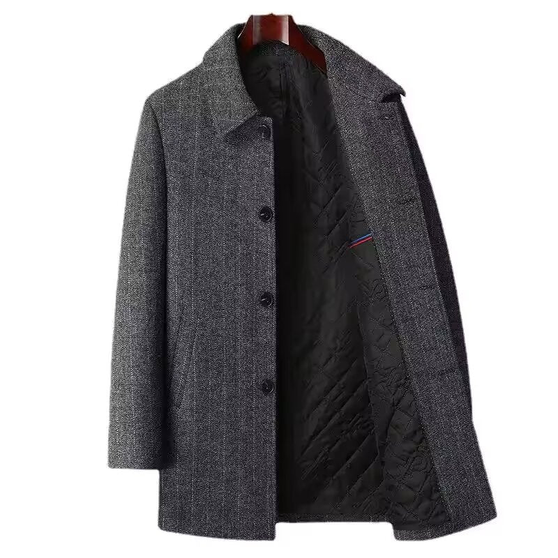 Berg-Feldt | Herren Warmer Mantel