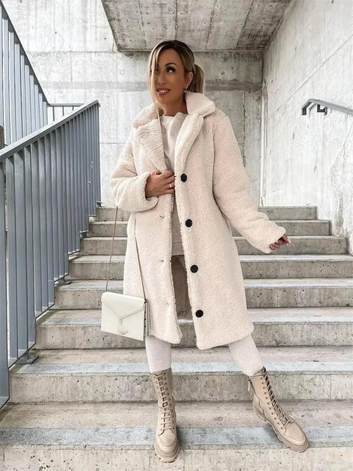 Berg-Feldt | Damen-Strickjacke, lang & modisch