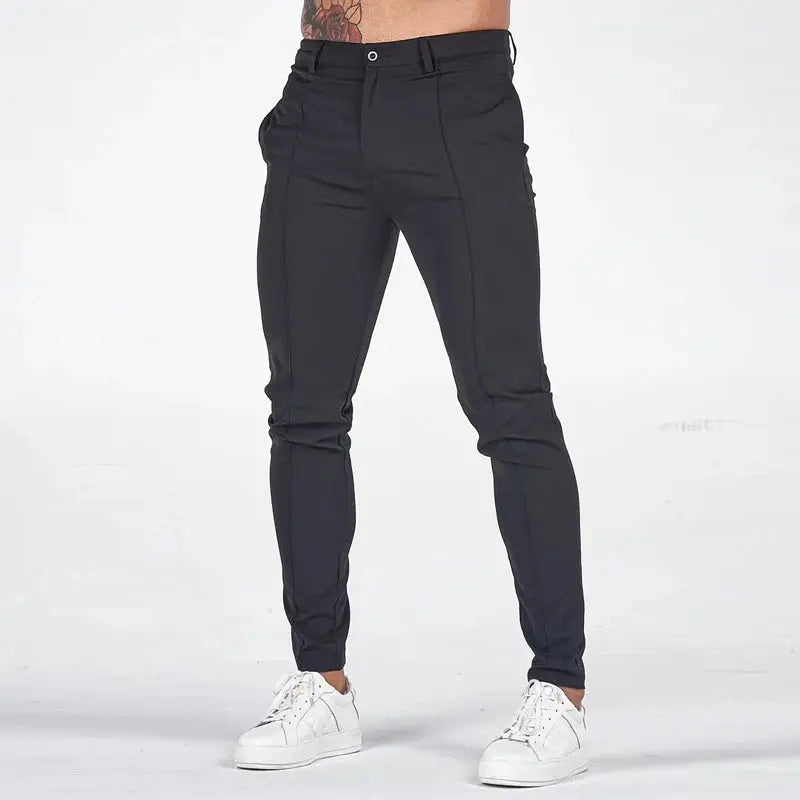Pantalon pour homme Berg-Feldt à fermeture éclair et coupe parfaite