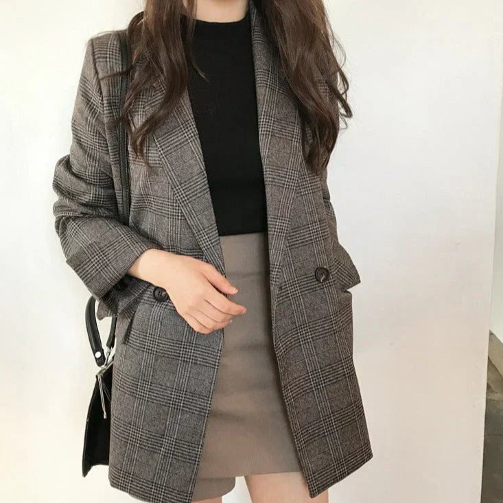 Berg-Feldt | Blazer avec Veste à Carreaux