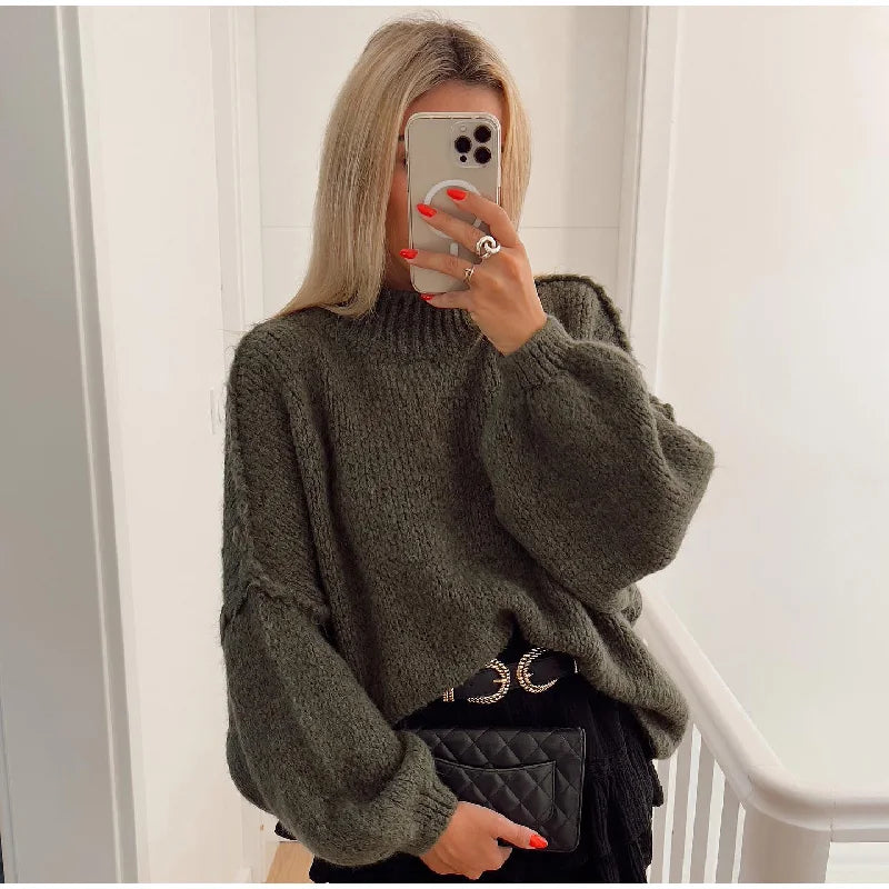 Berg-Feldt | Pull en tricot surdimensionné doux pour femme