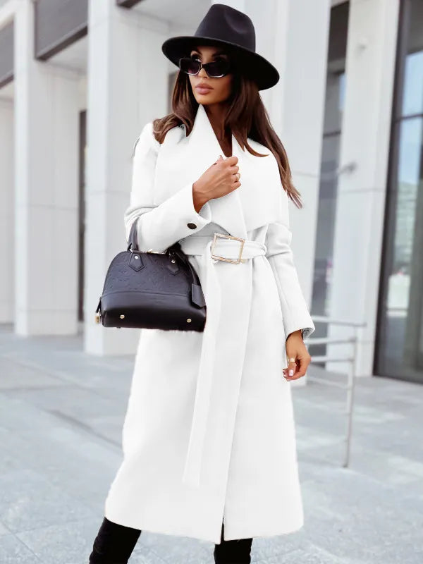 Berg-Feldt | Einfacher Mantel mit langen Ärmeln für Frauen