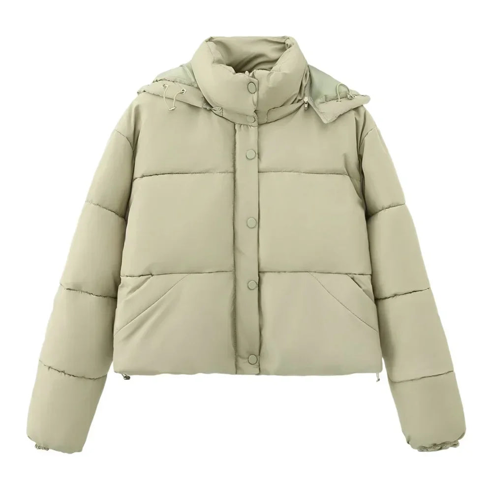 Berg-Feldt | Lässige Kurze Kapuzenjacke