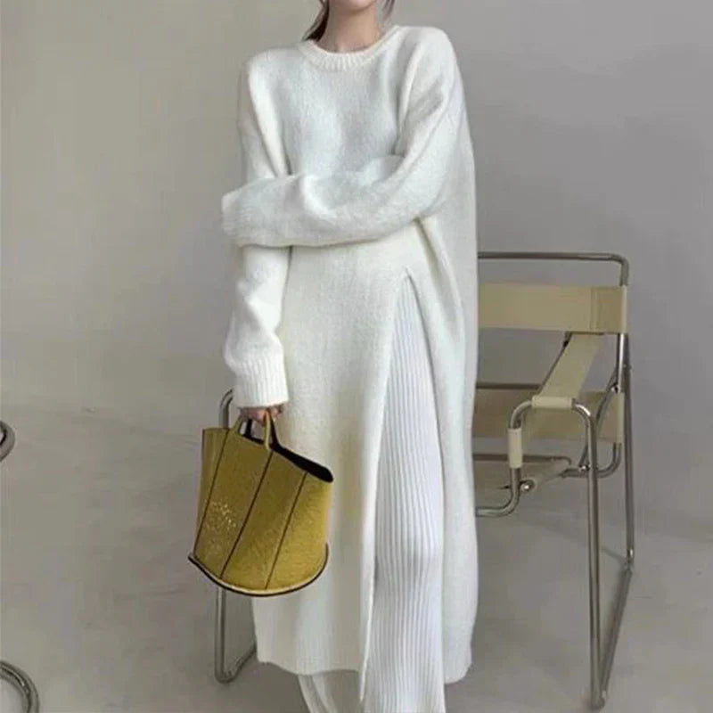Berg-Feldt | Lässiges und Modisches Winter Strickkleid