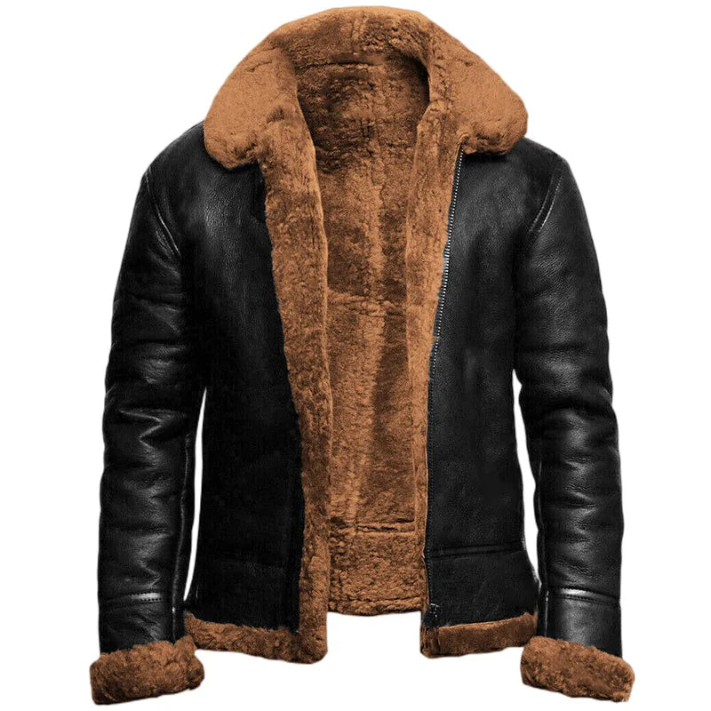Berg-Feldt | Leder Wintermantel