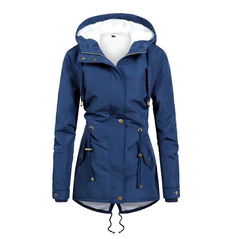 Berg-Feldt | Veste mi-longue à capuche coupe-vent