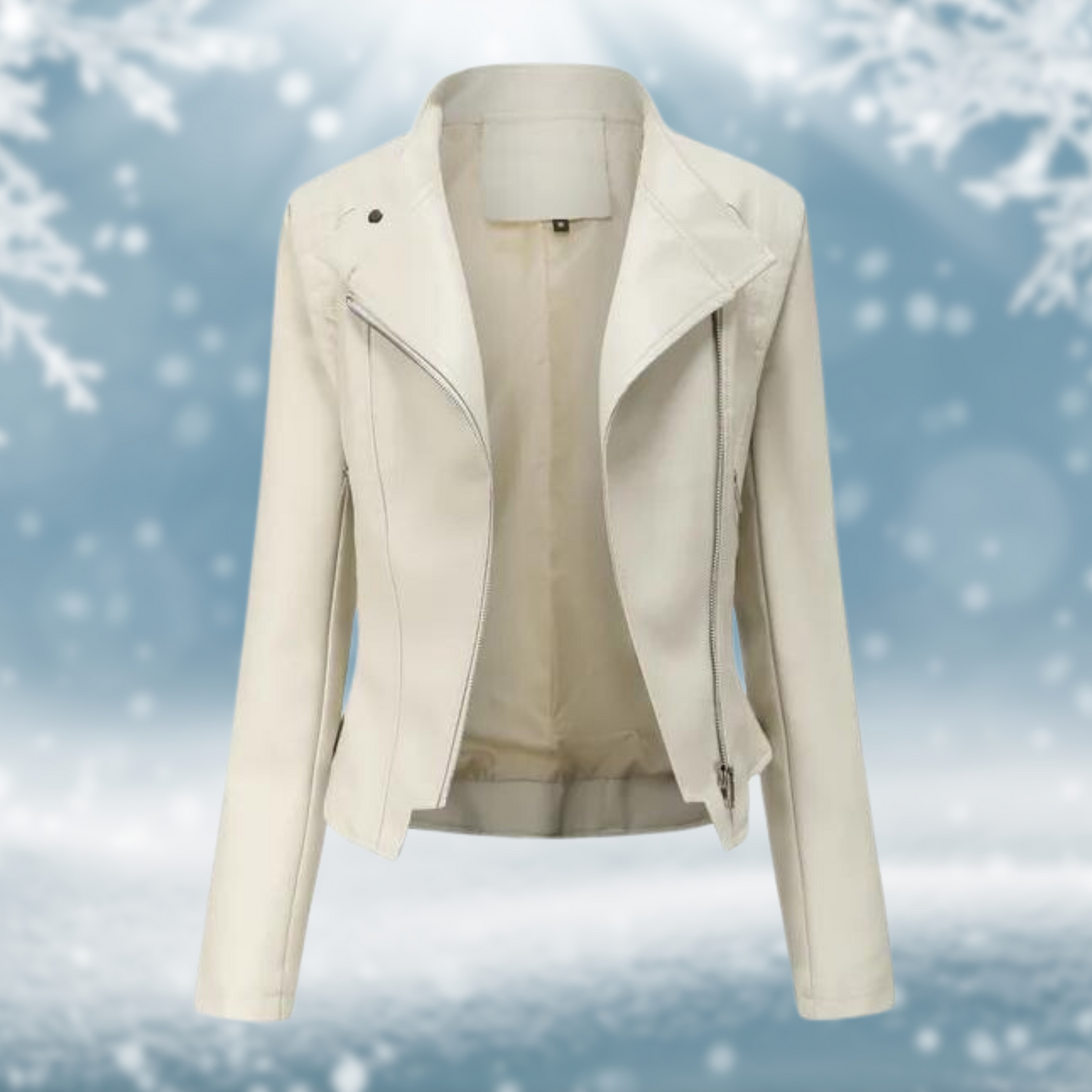 Berg-Feldt | Vegane Lederjacke mit Strukturmuster