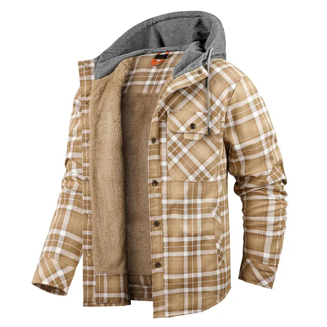 Berg-Feldt | Veste chemise à carreaux chaude