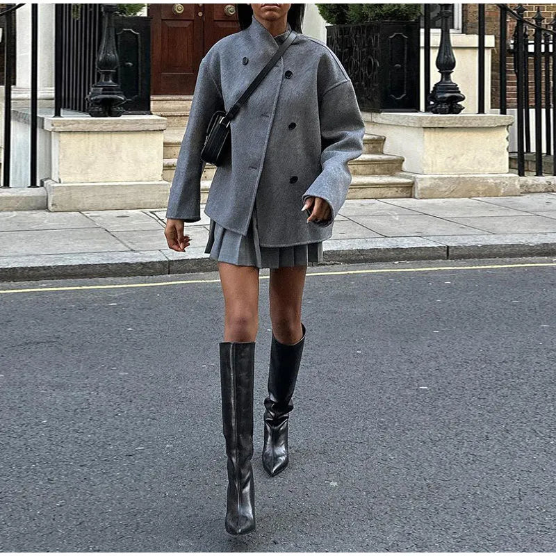 Berg-Feldt | Eleganter Wolltrenchcoat