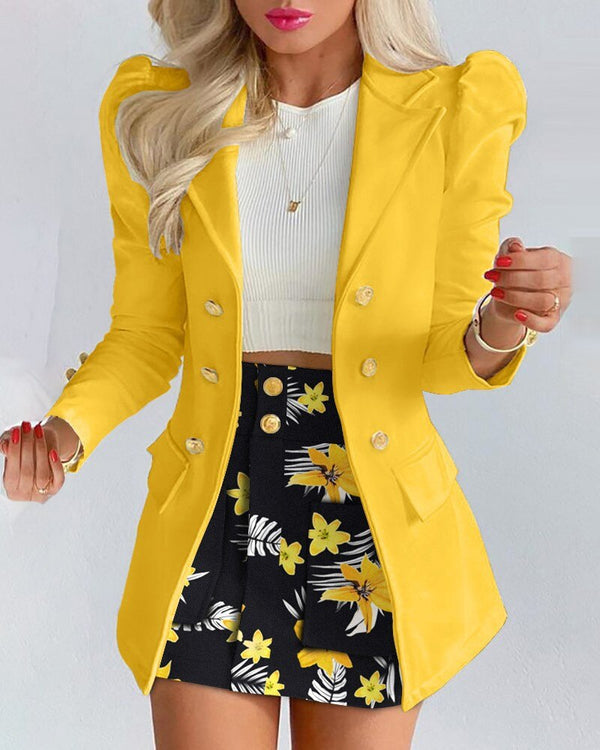 Ensemble blazer et jupe pour femme par Avelena