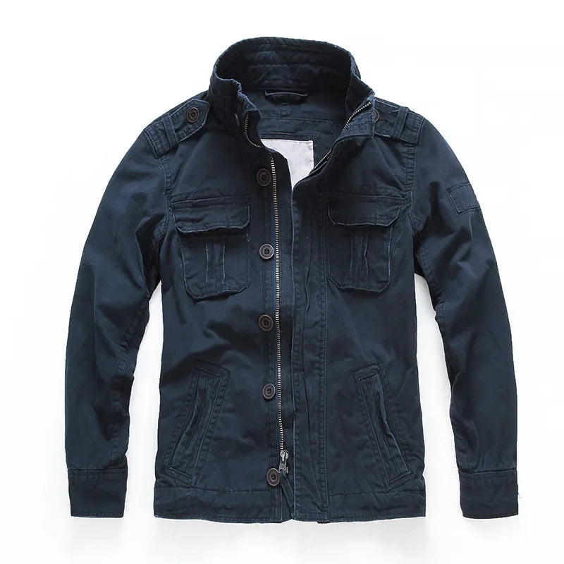 Veste cargo en coton HENNING