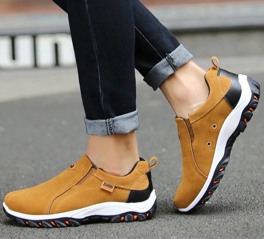 Herrenschuhe für orthopädisches Wandern