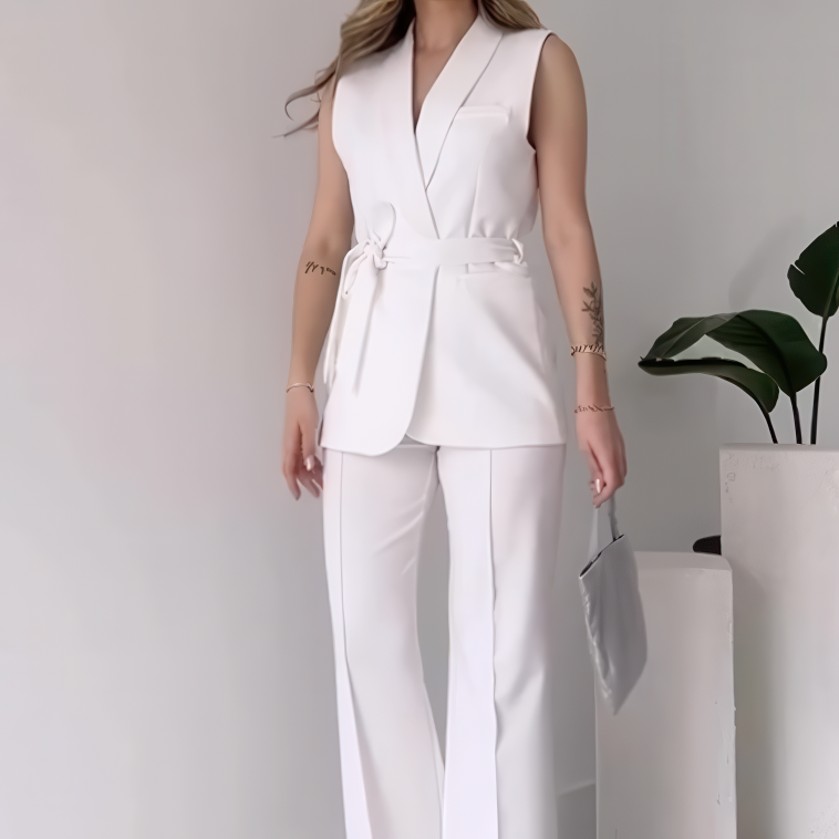 La tenue d'été parfaitement assortie de Chrissy