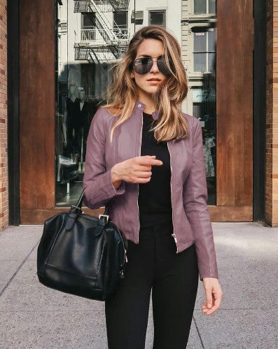 Berg-Feldt | Taillierte Jacke Aus Kunstleder
