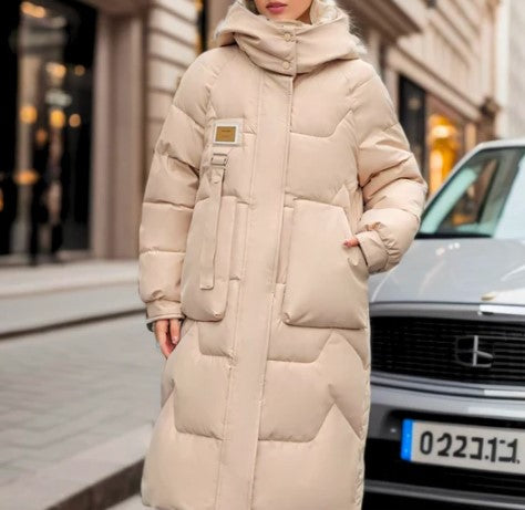 Berg-Feldt | Lange Pufferjacke Winterparka