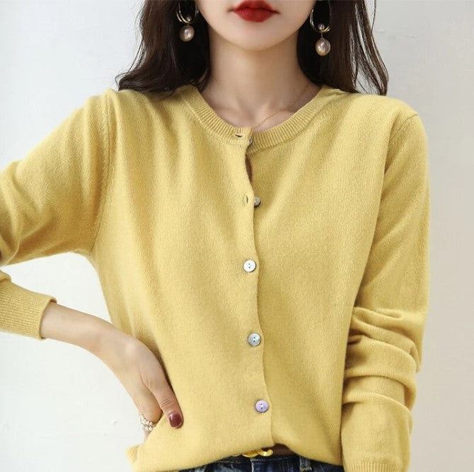 Cardigan Astrid pour femme - Idéal pour le printemps