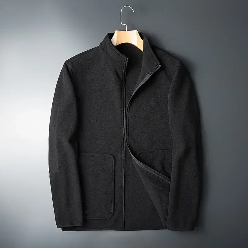 Berg-Feldt | Herren-Fleecejacke mit Kontrastierenden Details - Erian