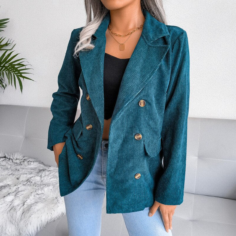 Blazer femme uni