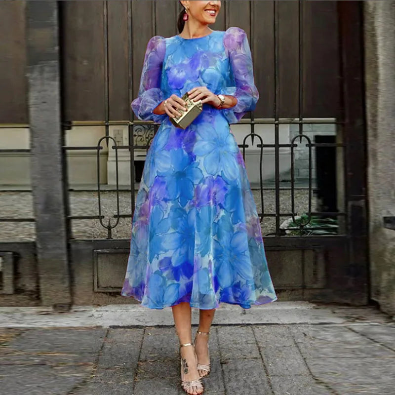 Robe à fleurs de Paula