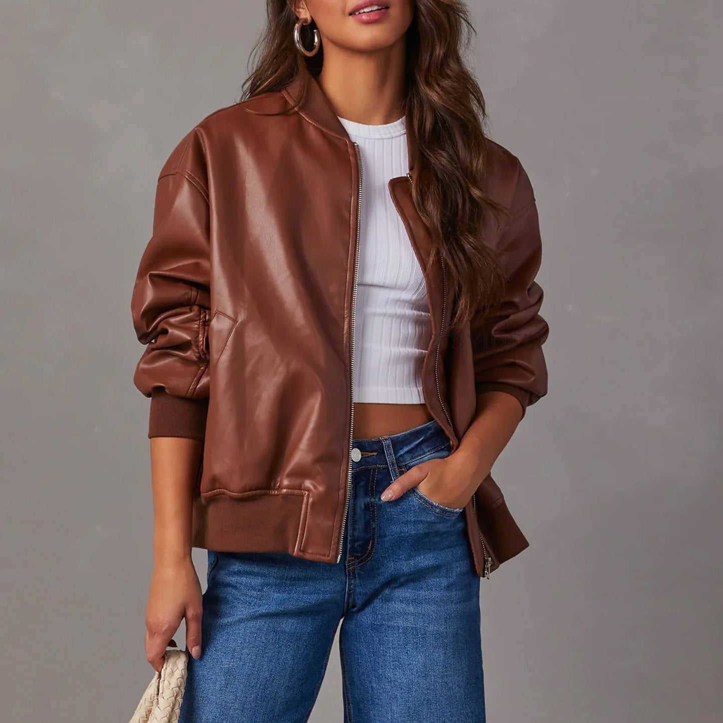 Berg-Feldt | Übergrößenschnitt Fliegerjacke für Damen