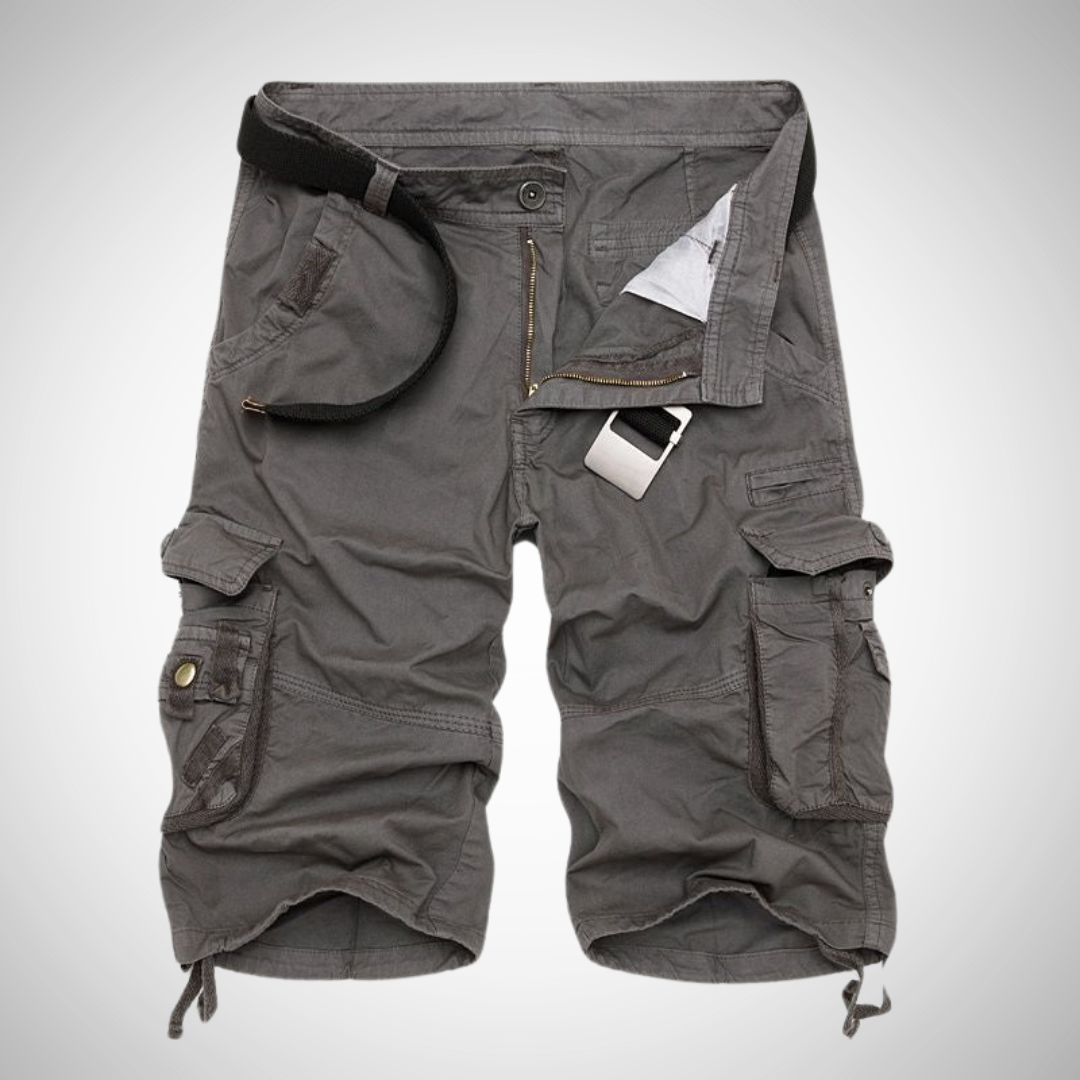 Berg-Feldt Herren Designer Sommer Cargo Shorts