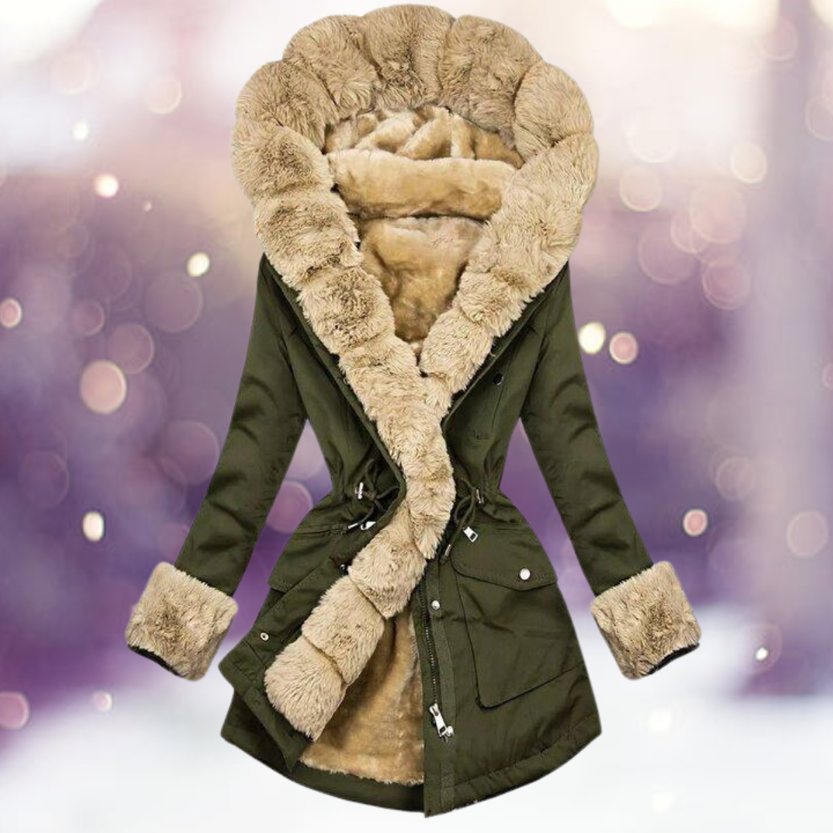 Berg-Feldt | Parka-Jack - warmer stilvoller Jacke mit weichem Futter