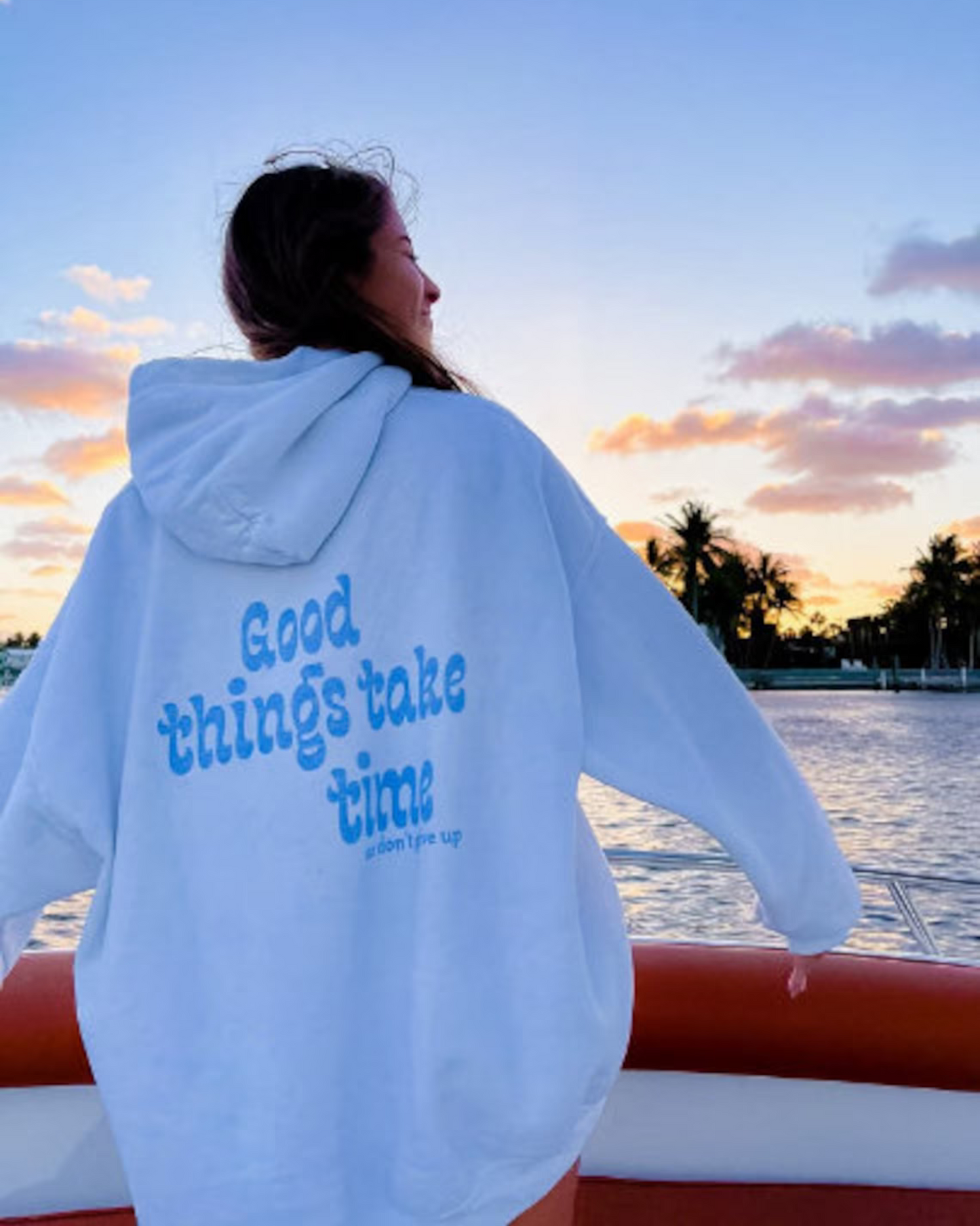 Fudus Hoodie: Les bonnes choses prennent du temps