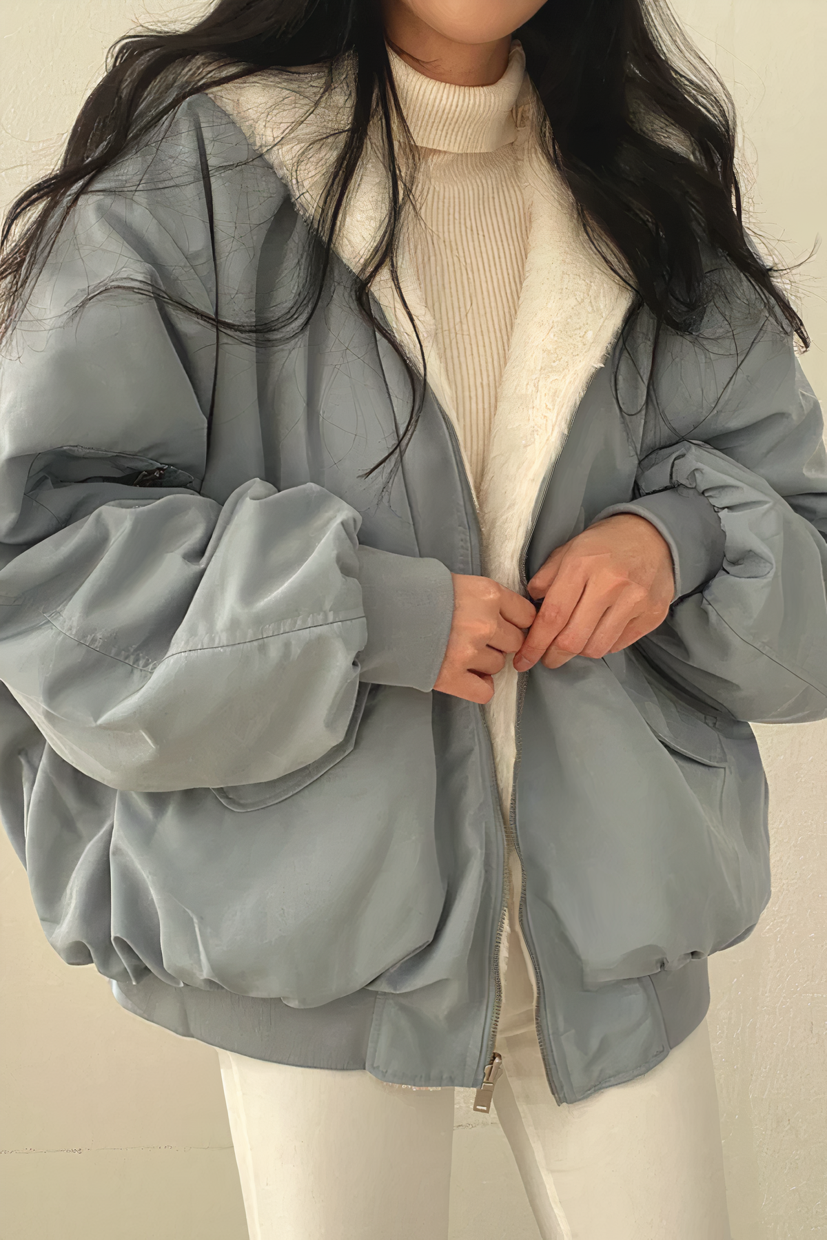 Berg-Feldt | Veste d'hiver à capuche en cachemire