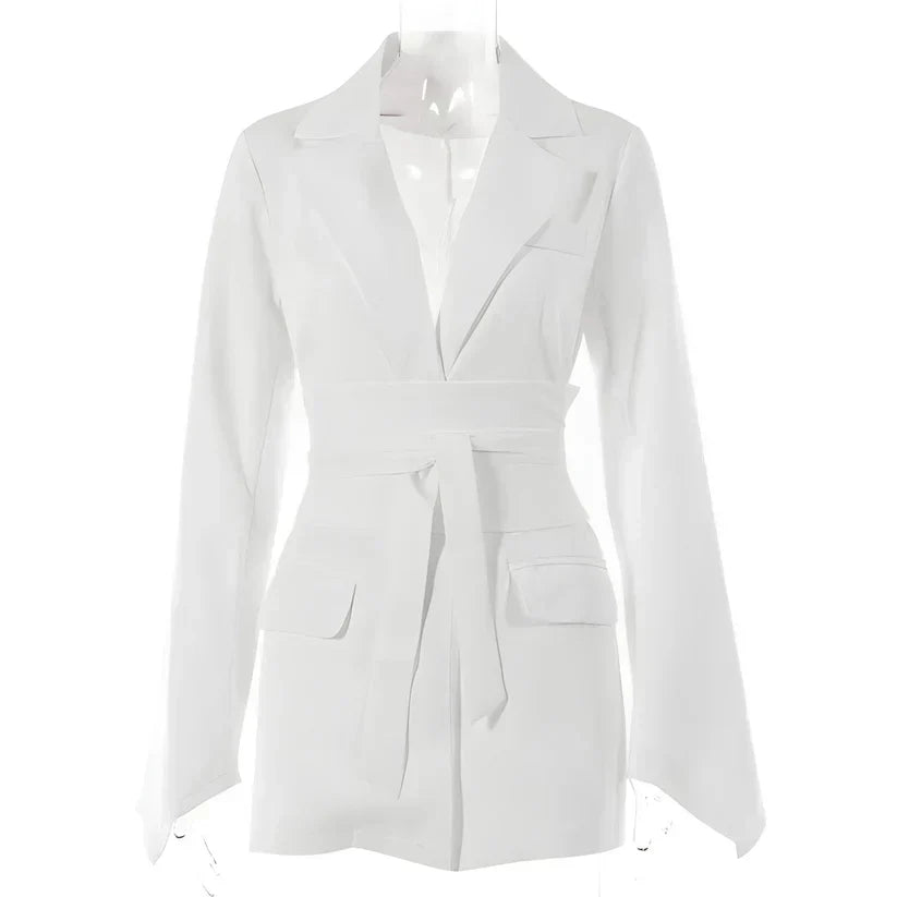 Blazer Avelena ceinturé – élégant
