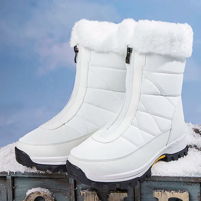 Berg-Feldt | Reißverschluss Rutschfeste Baumwollstiefel