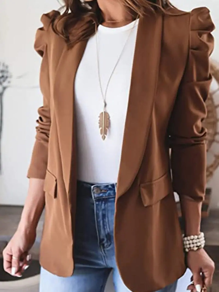 Blazers élégants unis pour femme