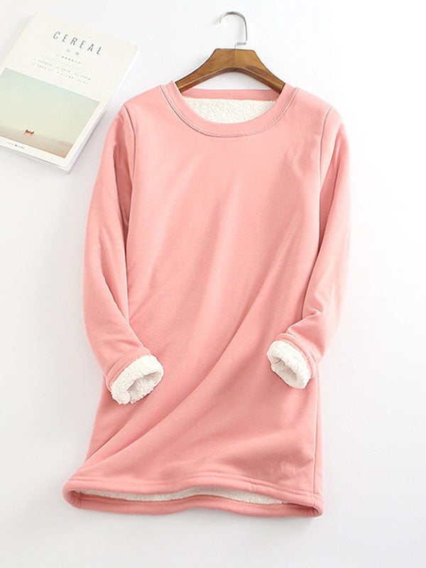 Belen : Sweat-shirt doublé polaire
