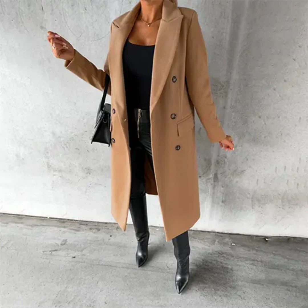 Berg-Feldt | Chaya Manteau Long Trench d'Hiver Chaud pour Femme