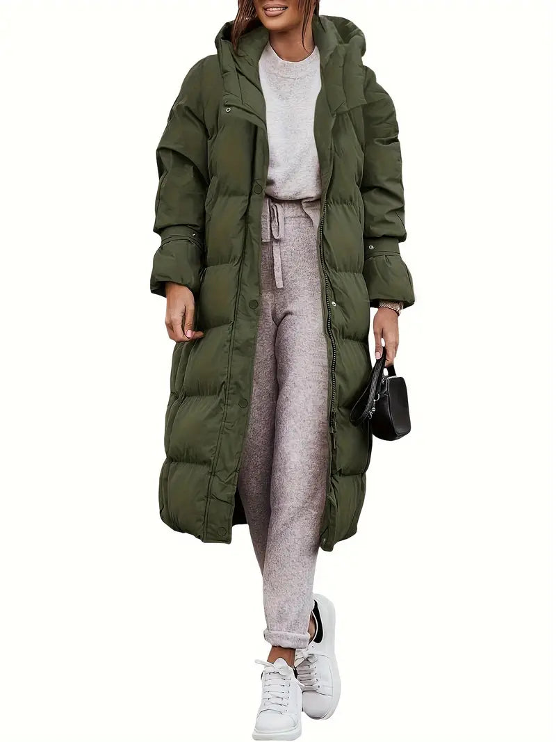 Berg-Feldt | Pufferjacke mit Kapuze für Damen - Warm