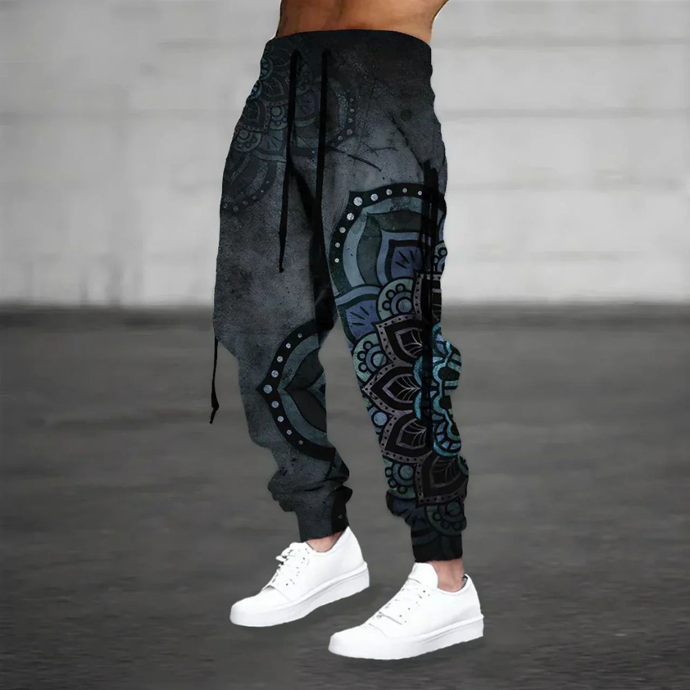 Berg-Feldt: Bequeme Herren-Sommerhose im Boho-Stil