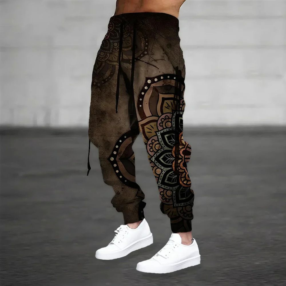 Berg-Feldt: Bequeme Herren-Sommerhose im Boho-Stil