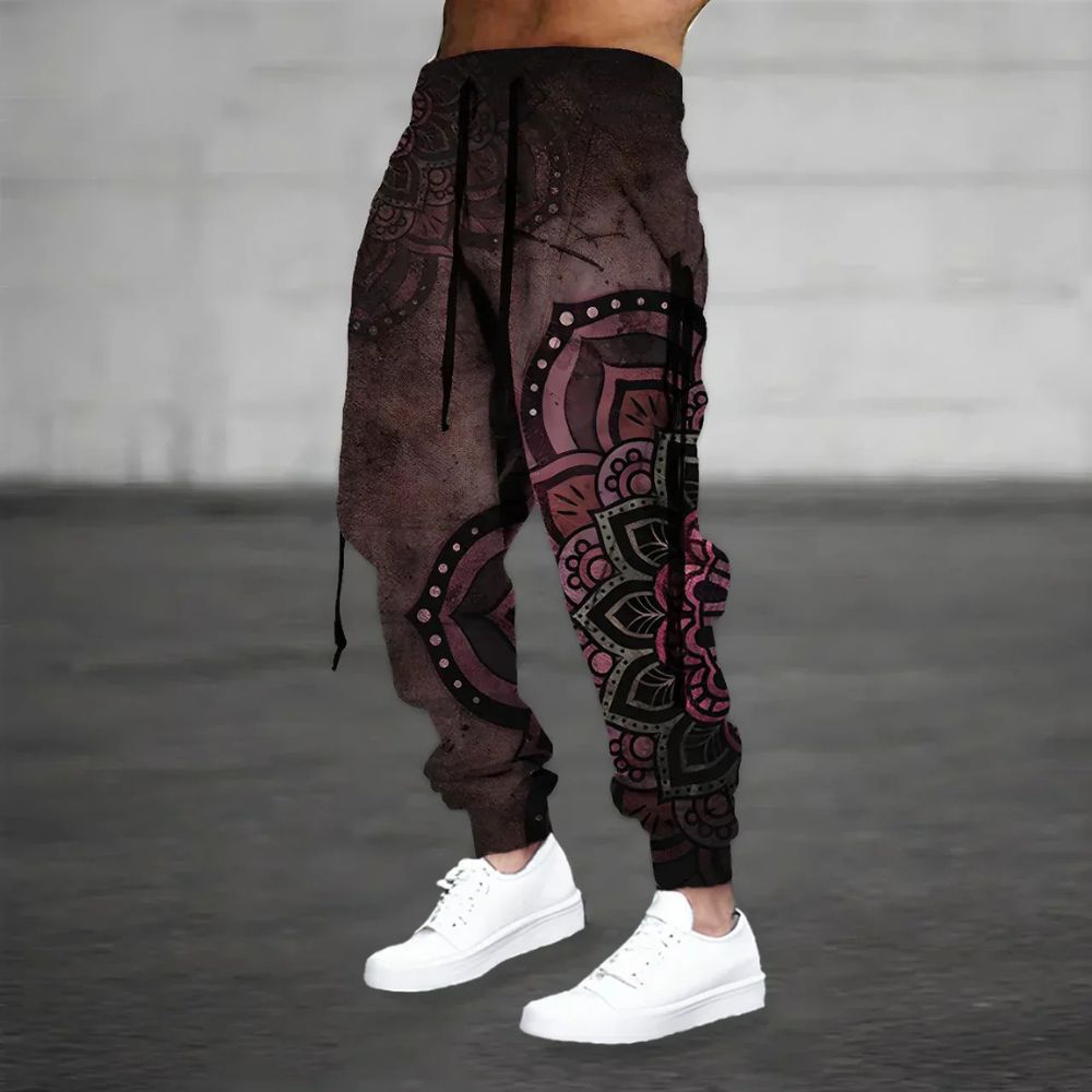 Berg-Feldt: Bequeme Herren-Sommerhose im Boho-Stil